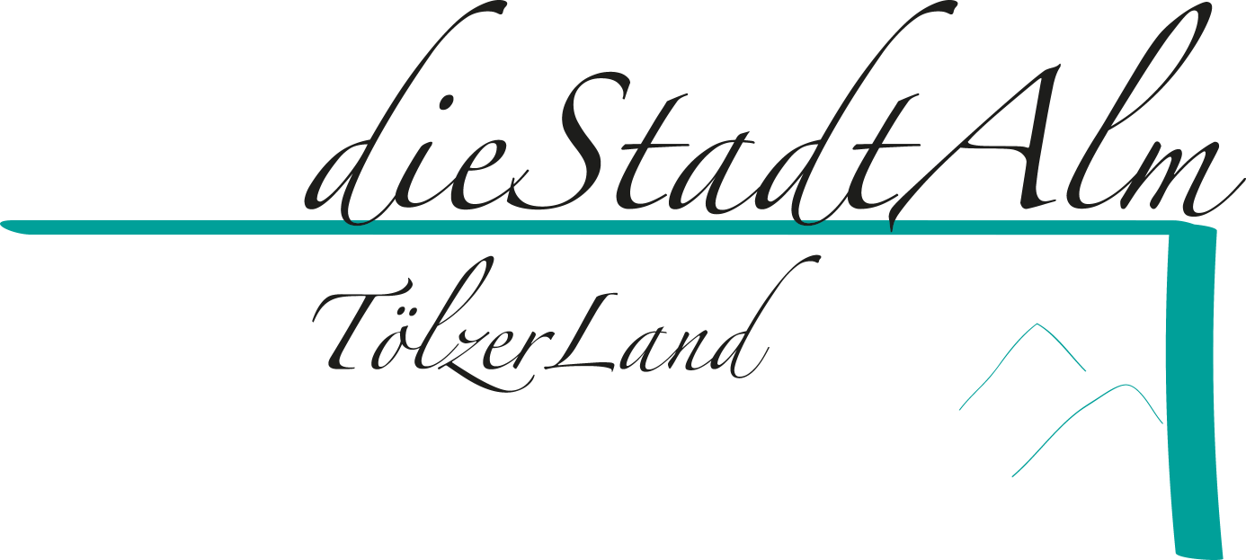 das logo der stadt-alm